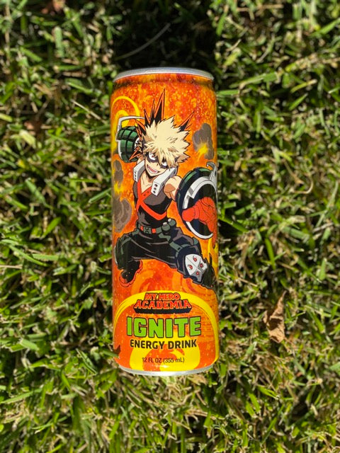 My Hero Academia Bakugo Ignite Energy Drink