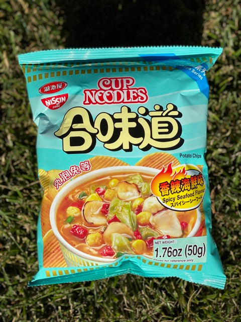 Nissin Cup Noodles Spicy Seafood Chips