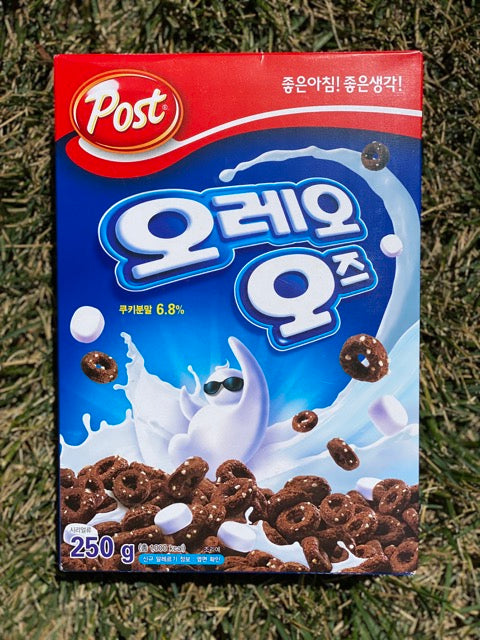 Post Oreos Korean Cereal with Marshmallows